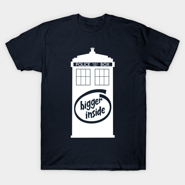 Bigger Inside T-Shirt by NevermoreShirts